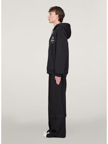 FELPA HOODIE GRAPHIC FT, BLACK, small