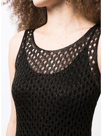 ABITO METALLIC, BLACK/BLACK, small