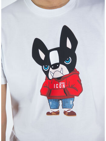 T-SHIRT RED CIRO, 100 WHITE, small