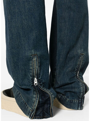 JEANS IN DENIM A GAMBA DRITTA, 961, small