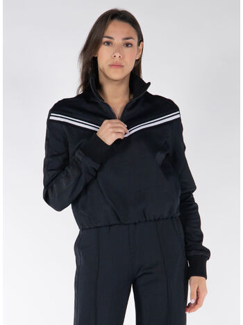 GIACCA SPORTIVA A COSTE, 1001 BLACK WHITE, small