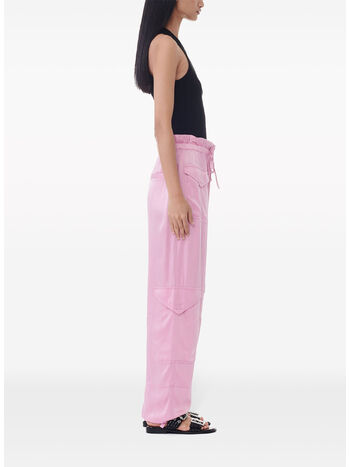 PANTALONE WASHED SATIN, , small