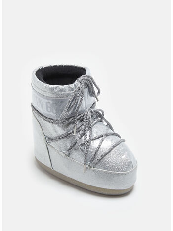 STIVALE ICON LOW GLITTER, SILVER, small