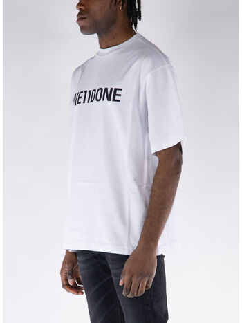 T-SHIRT CLASSIC LOGO, WHITE, small
