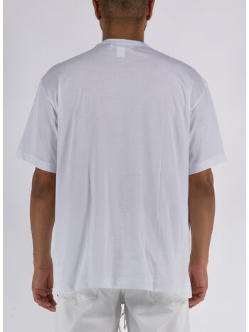 T-SHIRT KNIT X LACOSTE, WHITE, small