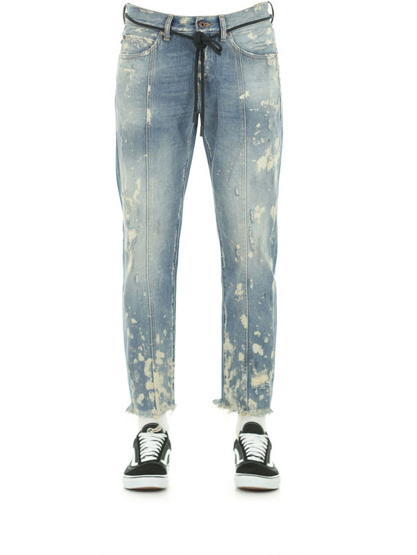 JEANS DIAG CAMOUFLAGE, , large