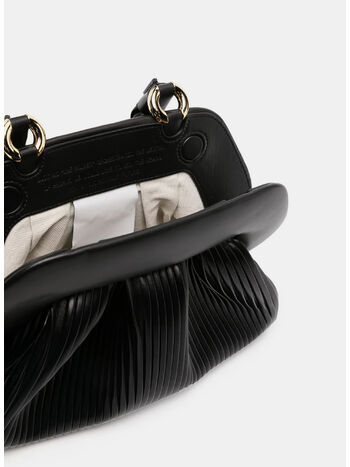 BORSA TIA PLISSE, BLACK, small