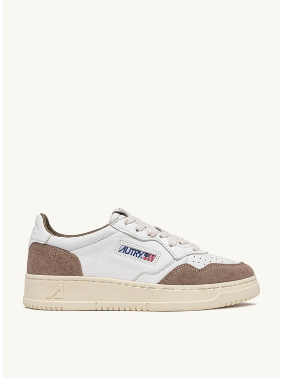 SCARPA MEDALIST IN PELLE E SUEDE, GS43 GOAT/SUEDE WHT/TOBACCO, medium
