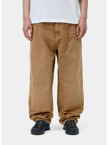 PANTALONE DOUBLE KNEE, HZ17 Hamilton Brown, destroy wash, small
