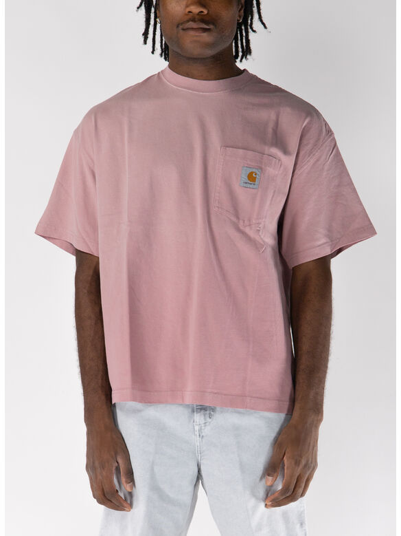 T-SHIRT S/S HUDSON POCKET, 1XF5F DAPHNE CHALK WASH, medium