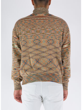 MAGLIONE TEMPLE SPACE DYE TURTLENECK KNIT, MLT MULTI, small