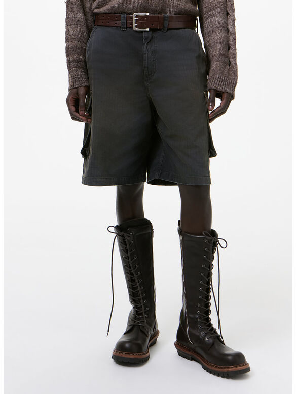 SHORTS MOUNT, Nebula Wash Jungle Herringbone, medium