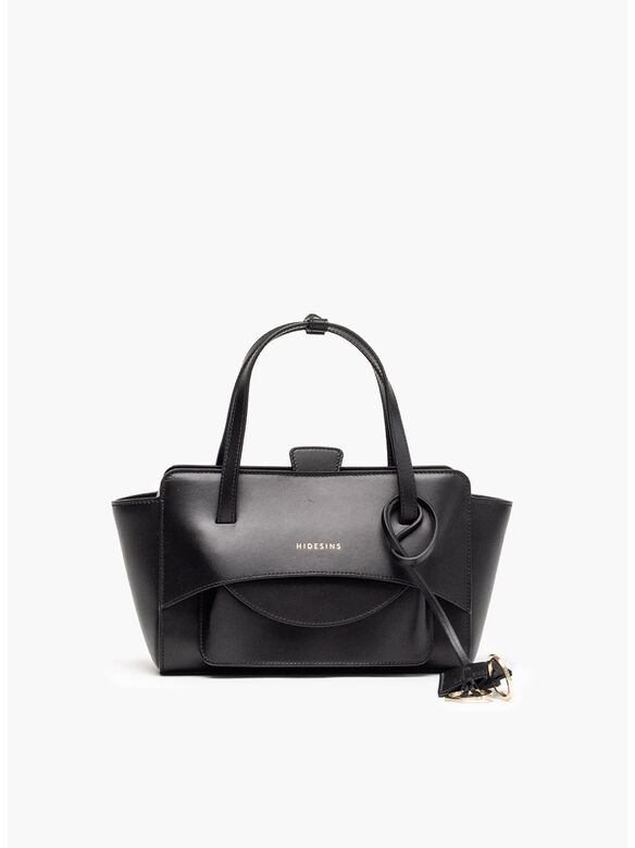 BORSA A MANO FLAP S, 0000 BLACK, medium