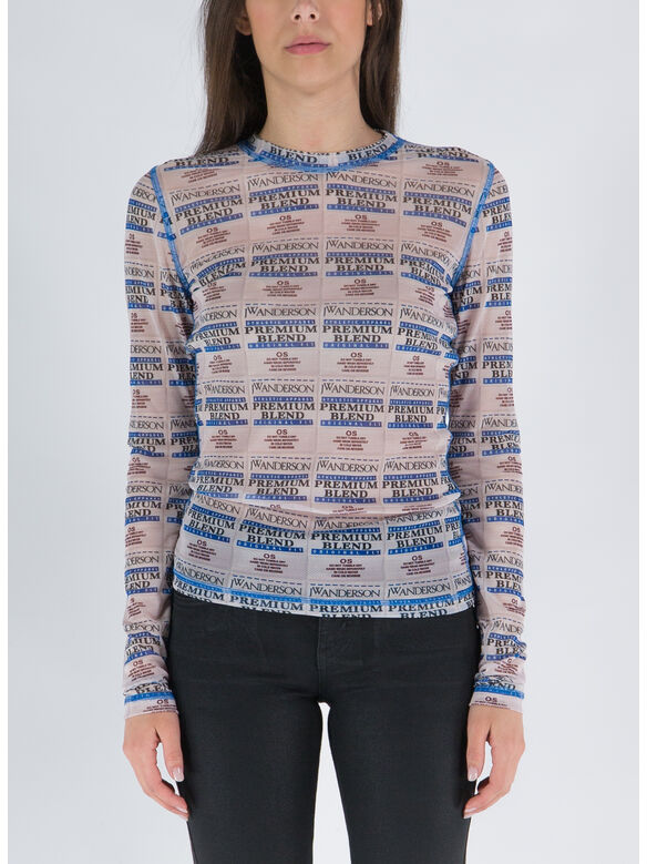 MAGLIA LONG SLEEVE UNDERPINNING, 002 OFF WHITE, medium