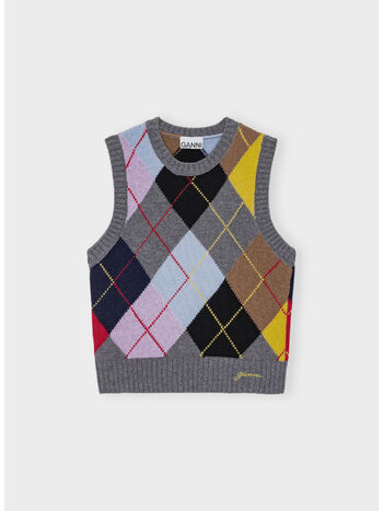 GILET HARLEQUIN, 523 FROST GRAY, small