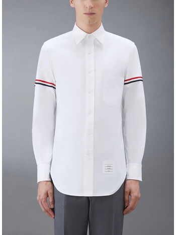 CAMICIA CLASSIC LONG SLEEVE BUTTON DOWN POINT, 100 WHITE, small