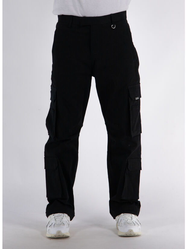 PANTALONE CARGO, 01 BLACK, large