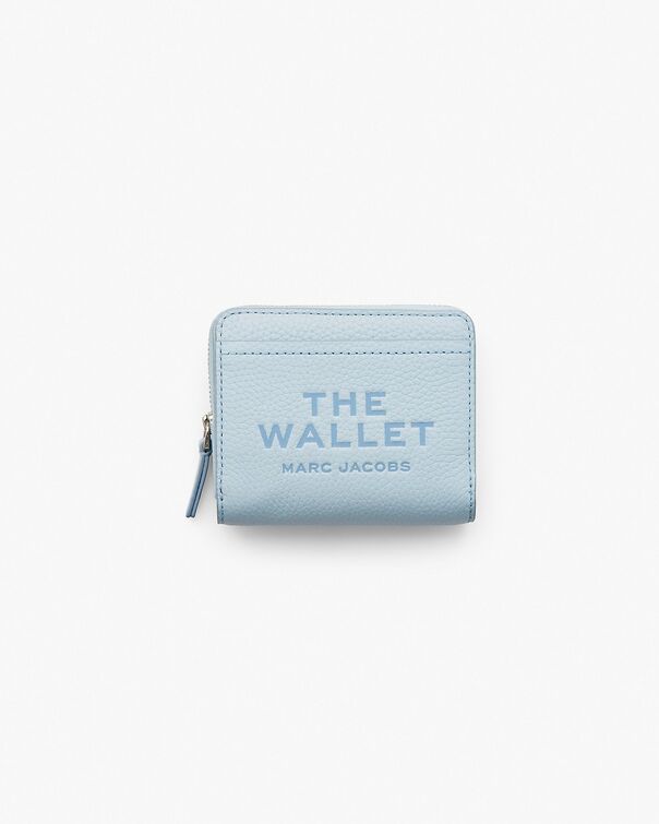 PORTAFOGLIO THE LEATHER MINI COMPACT, 465 CLOUDBLUE, large