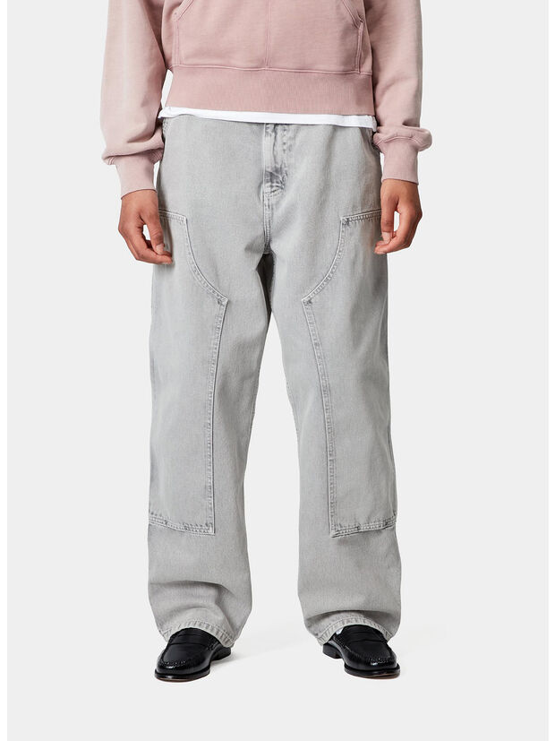 PANTALONE BRANDON DOUBLE KNEE, 895F BLACK CHALKWASH, large